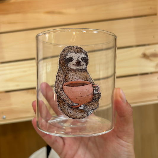 STICKER | Faultier Hugo - transparent