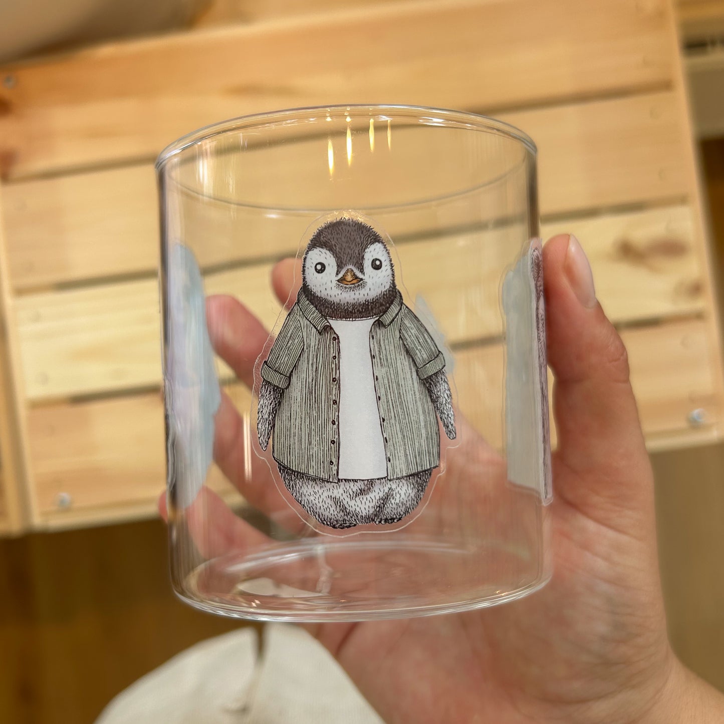 STICKER | Pinguin Fabi - transparent