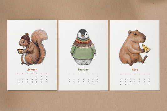 JAHRESKALENDER 2026 | A4