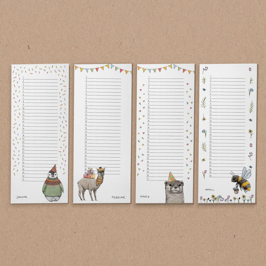 GEBURTSTAGSKALENDER | Wandkalender