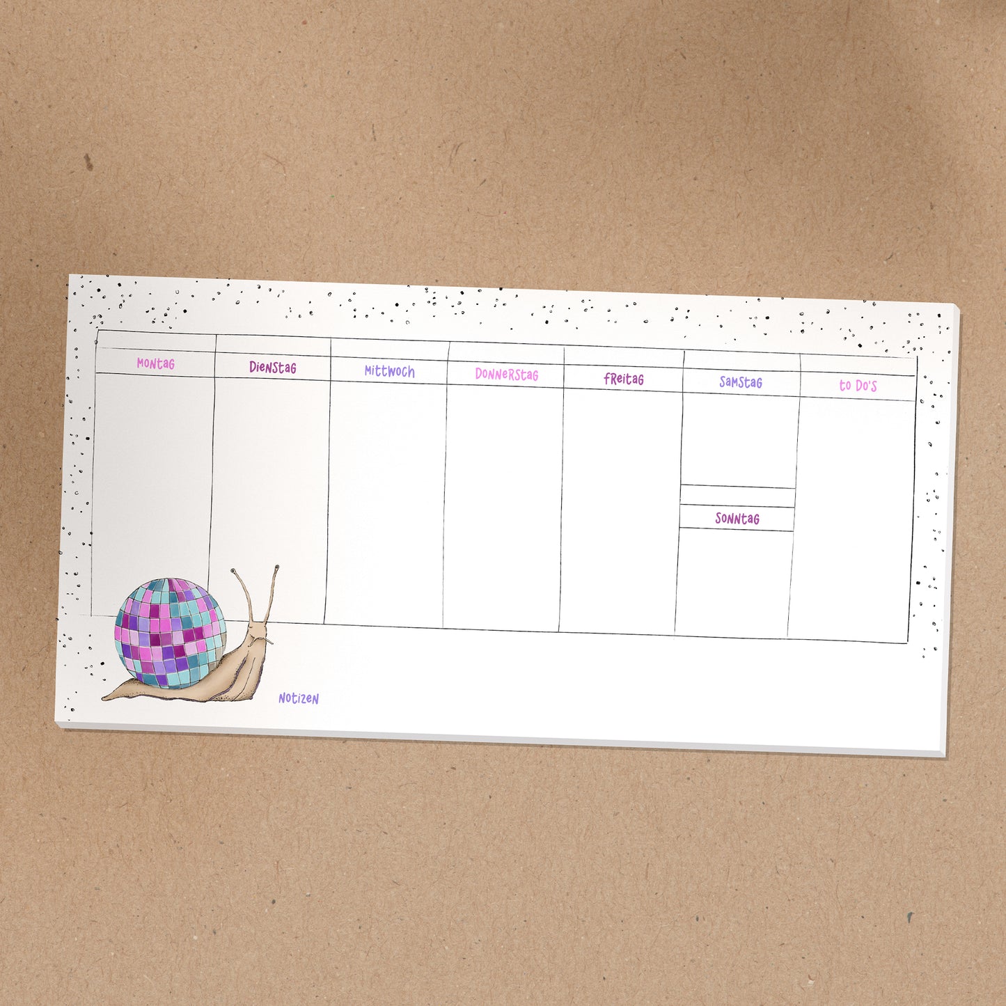 PLANNER | Wochenplaner | Lenny