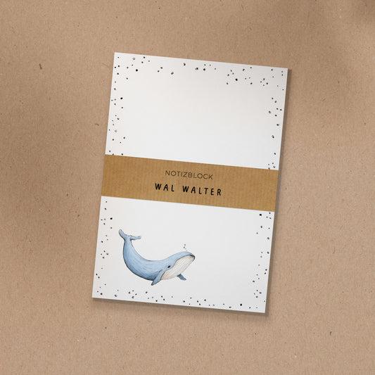NOTIZBLOCK | DIN A6 | Wal Walter