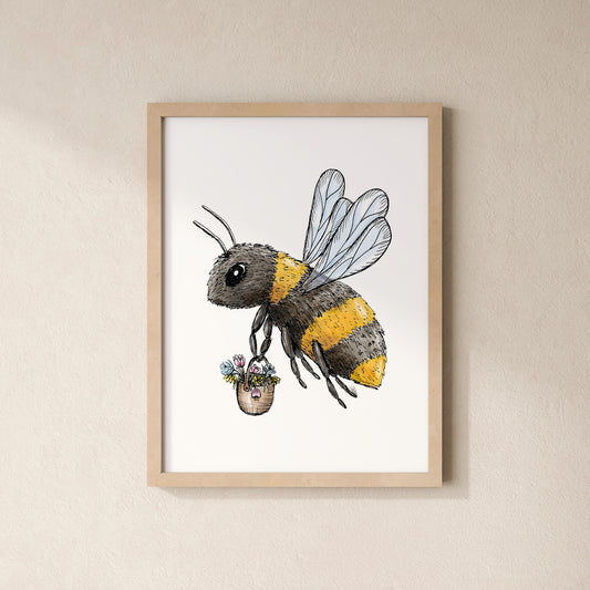 POSTER | Kunstdruck | Biene Susi