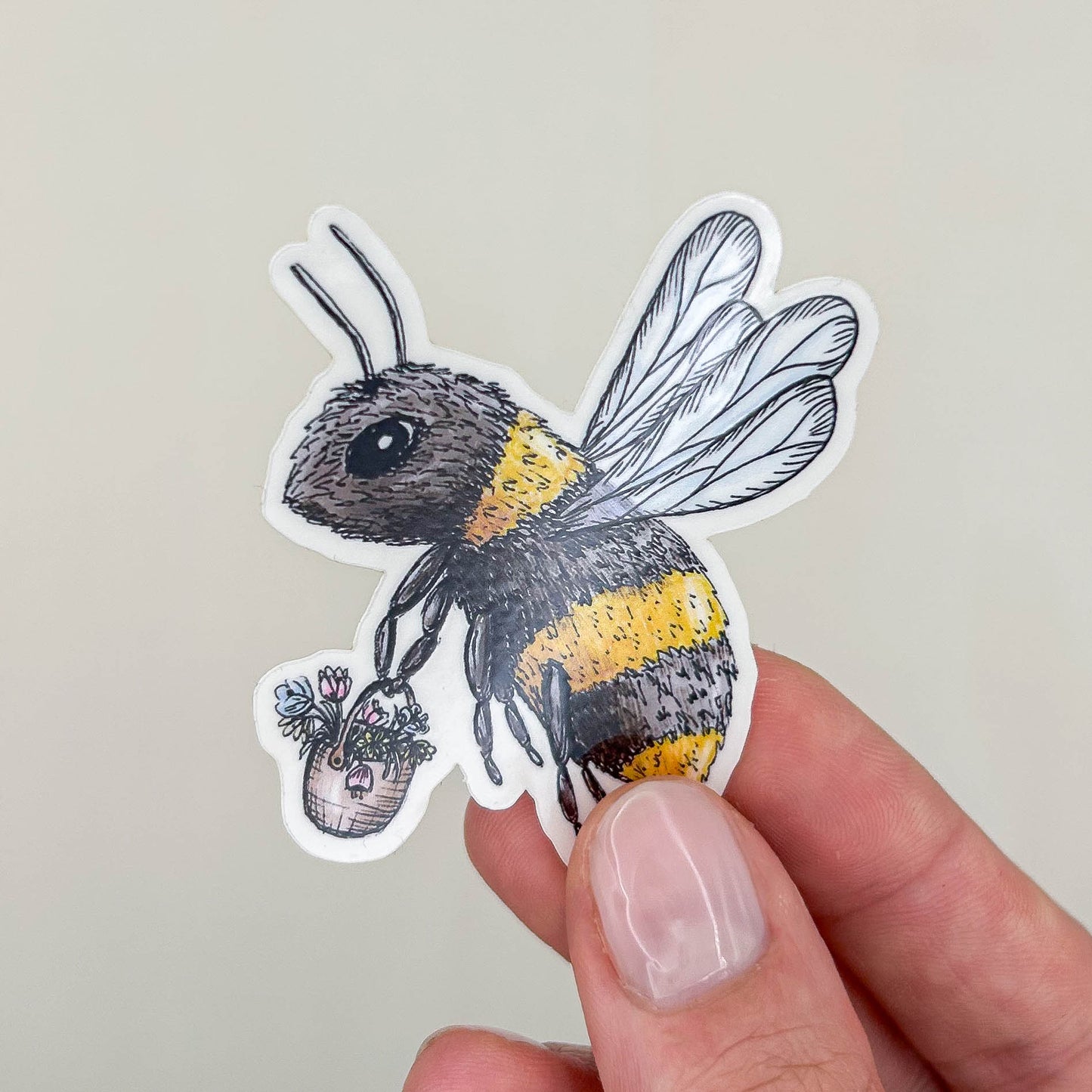 STICKER | Biene Susi - transparent