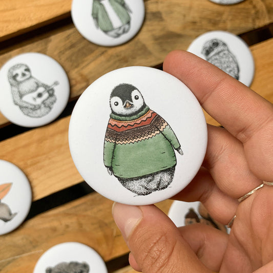 MAGNET | 56 mm | Pinguin Fabi | Pulli