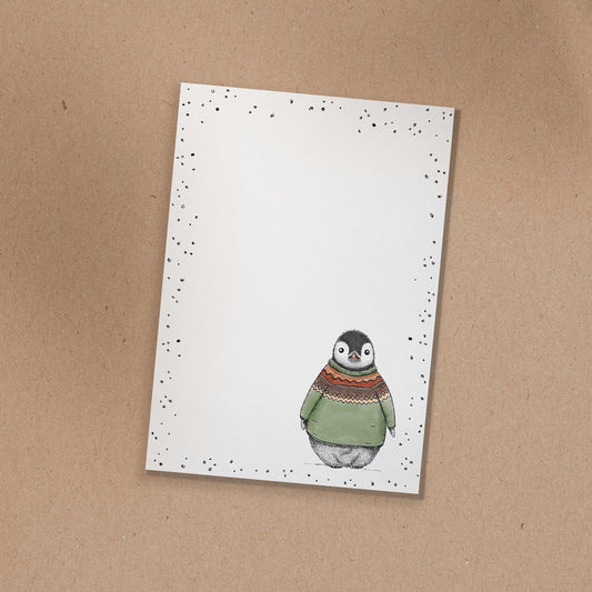 NOTIZBLOCK | DIN A6 | Pinguin Fabi