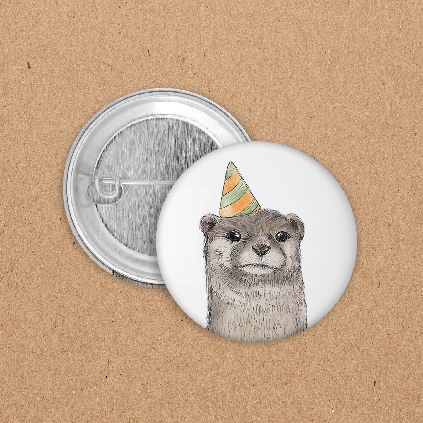BUTTON | 35 mm | Otter Fiete - Party