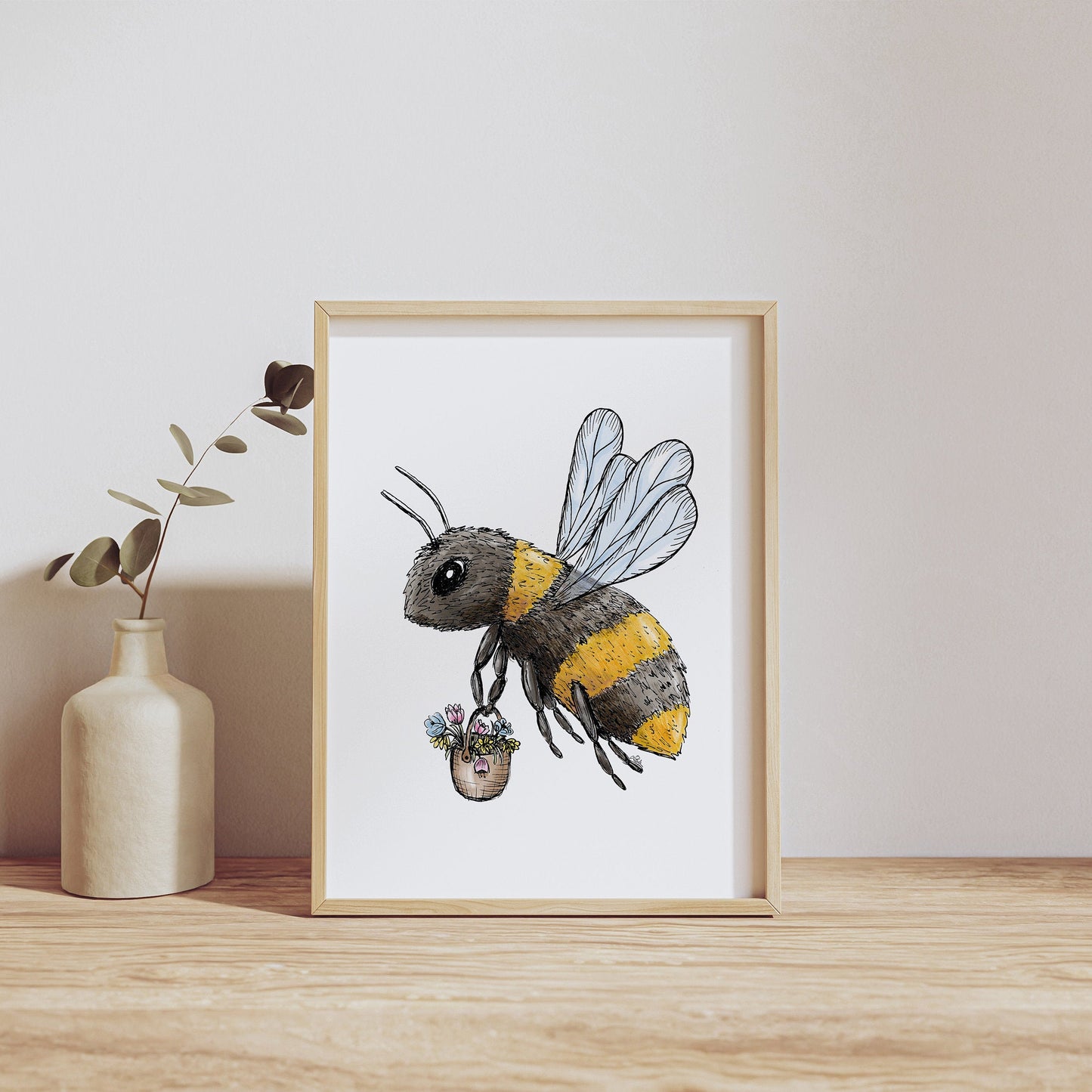 POSTER | Kunstdruck | Biene Susi