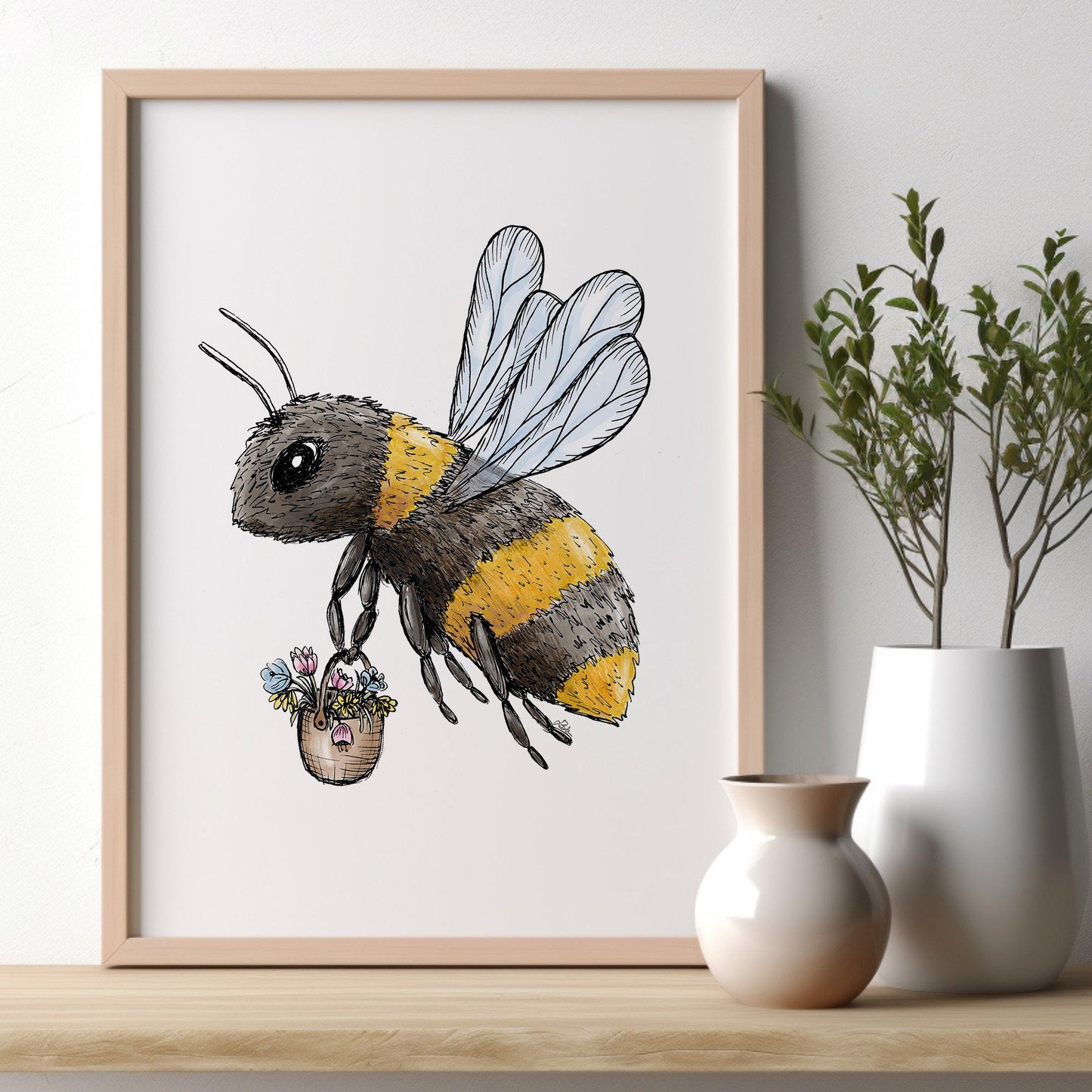 POSTER | Kunstdruck | Biene Susi