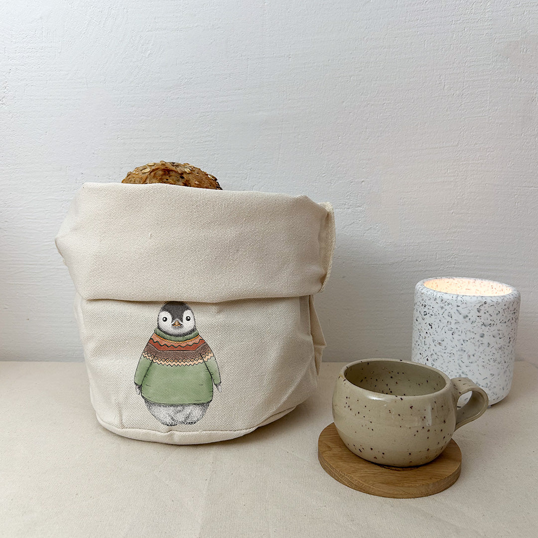 BROTBEUTEL | Pinguin Fabi Pulli