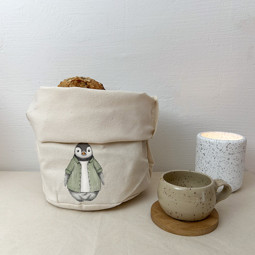 BROTBEUTEL | Pinguin Fabi Cord