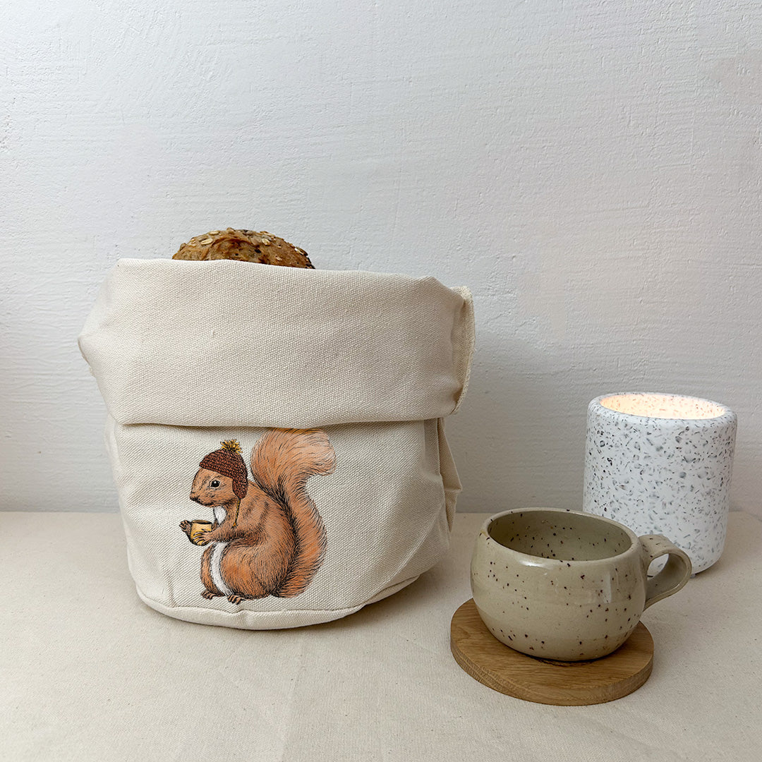 BROTBEUTEL | Eichhörnchen Fritz - Mütze