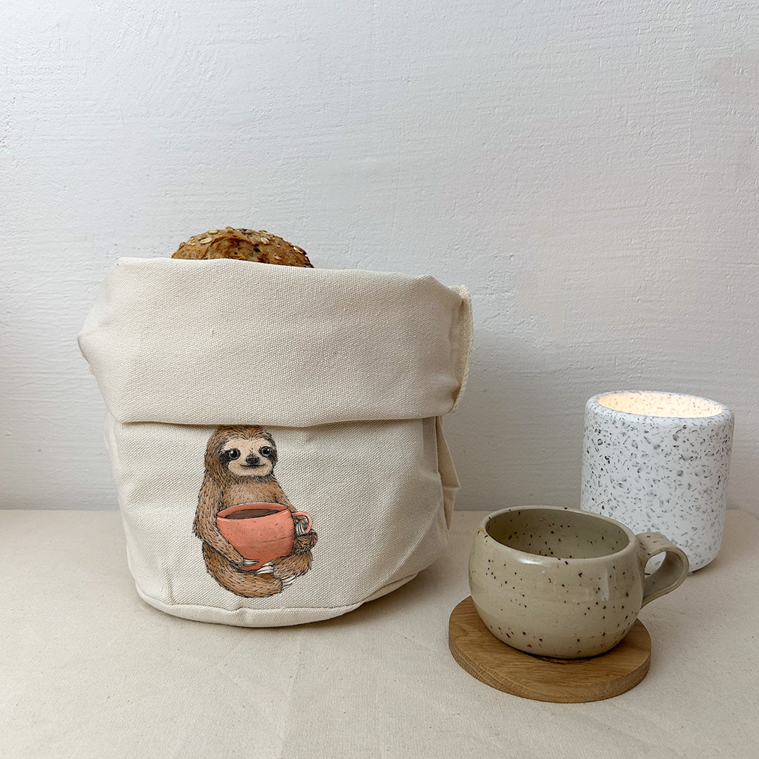 BROTBEUTEL | Faultier Hugo - Tasse