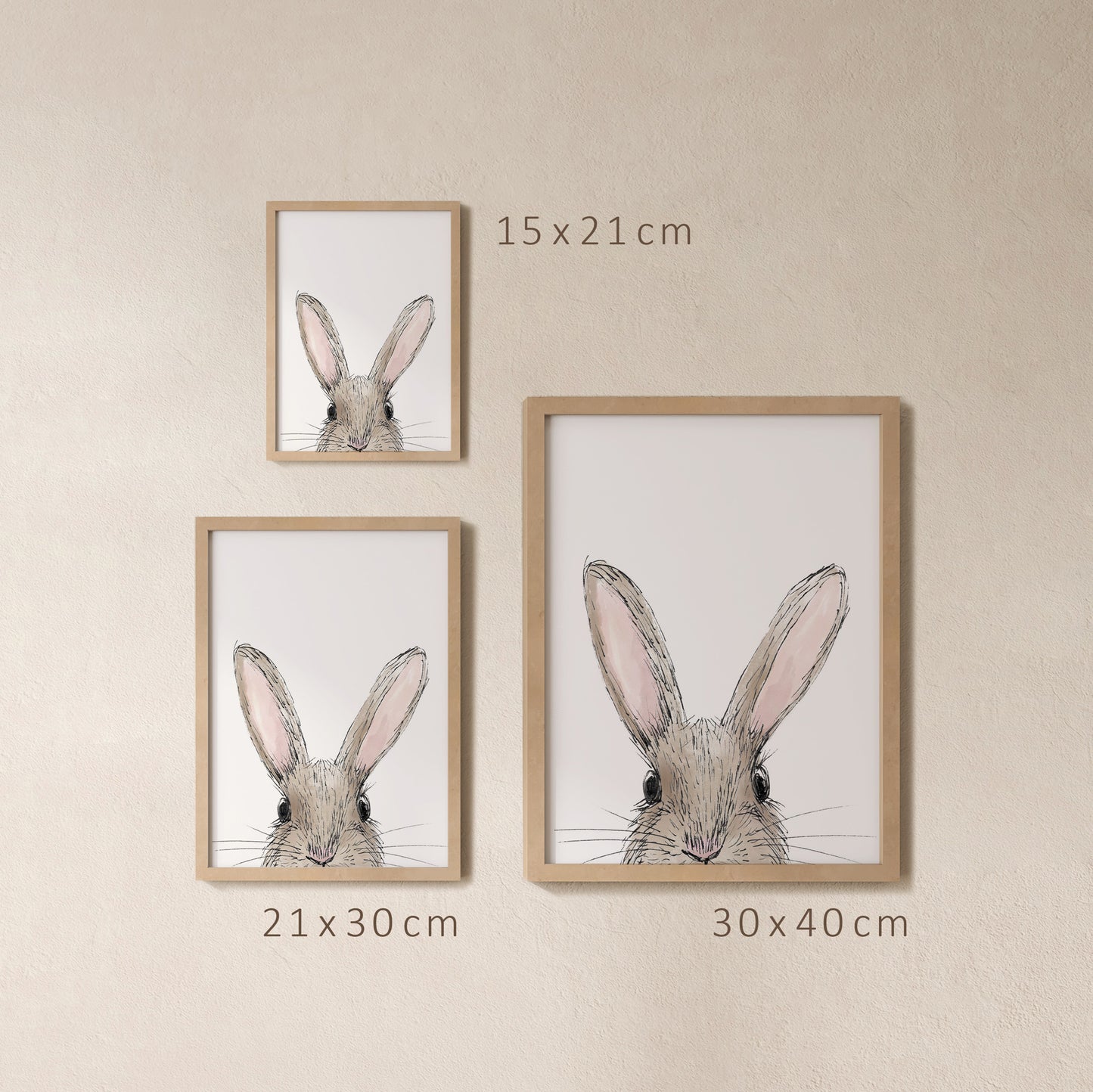 POSTER | Kunstdruck | Hase Lotte
