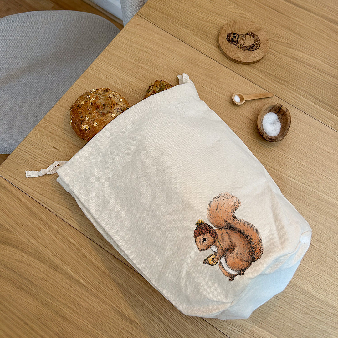 BROTBEUTEL | Eichhörnchen Fritz - Mütze