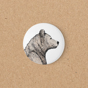 MAGNET | 56 mm | Bär Bruno - Kopf