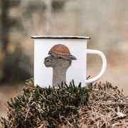 EMAILLE Tasse | Alpaka Ingo - Mütze