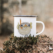 EMAILLE Tasse | Kugelfisch Kalle