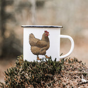 EMAILLE Tasse | Huhn Trude