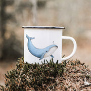 EMAILLE Tasse | Wal Walter | Blauwal