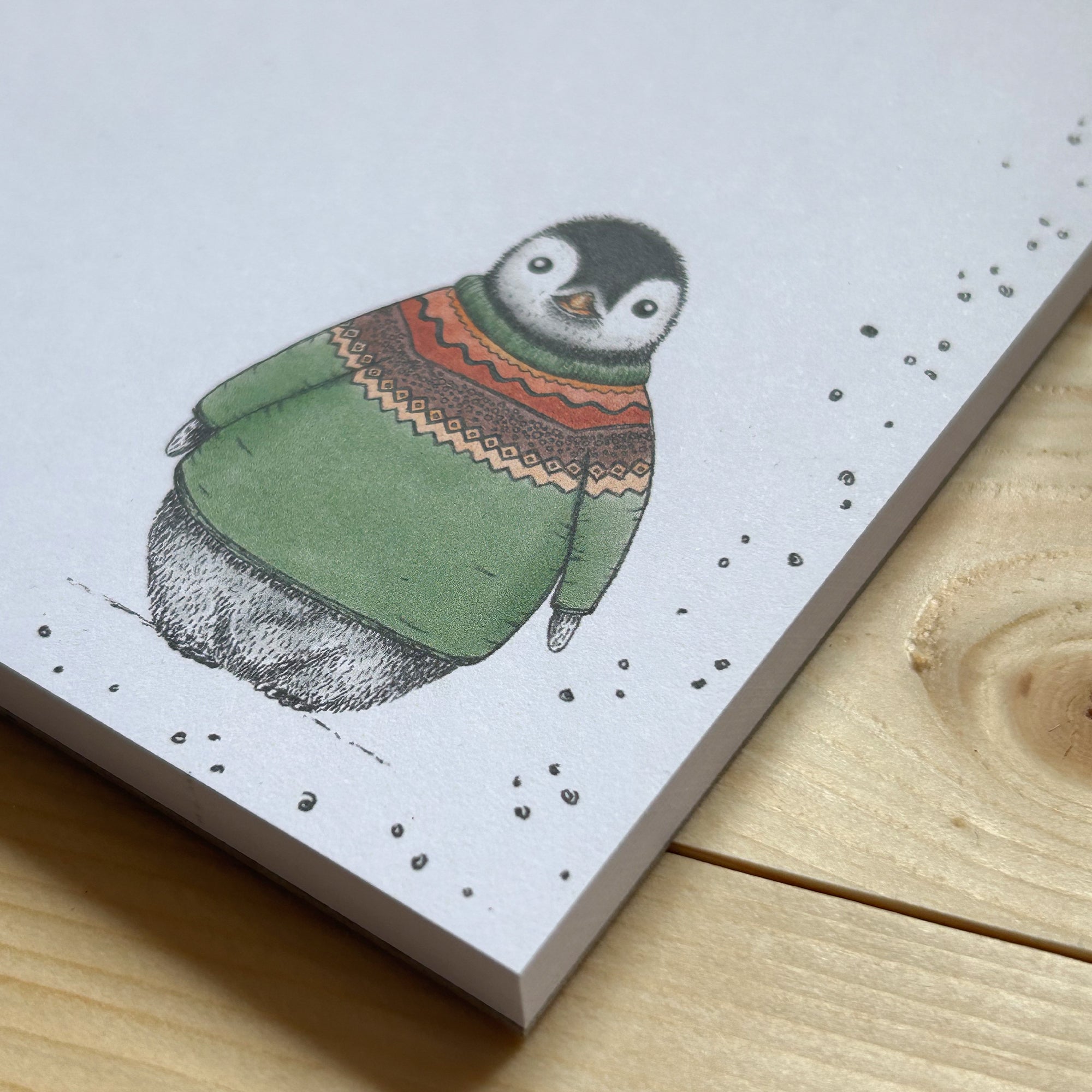 NOTIZBLOCK | DIN A6 | Pinguin Fabi