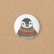 MAGNET | 56 mm | Pinguin Fabi Pulli - Kopf