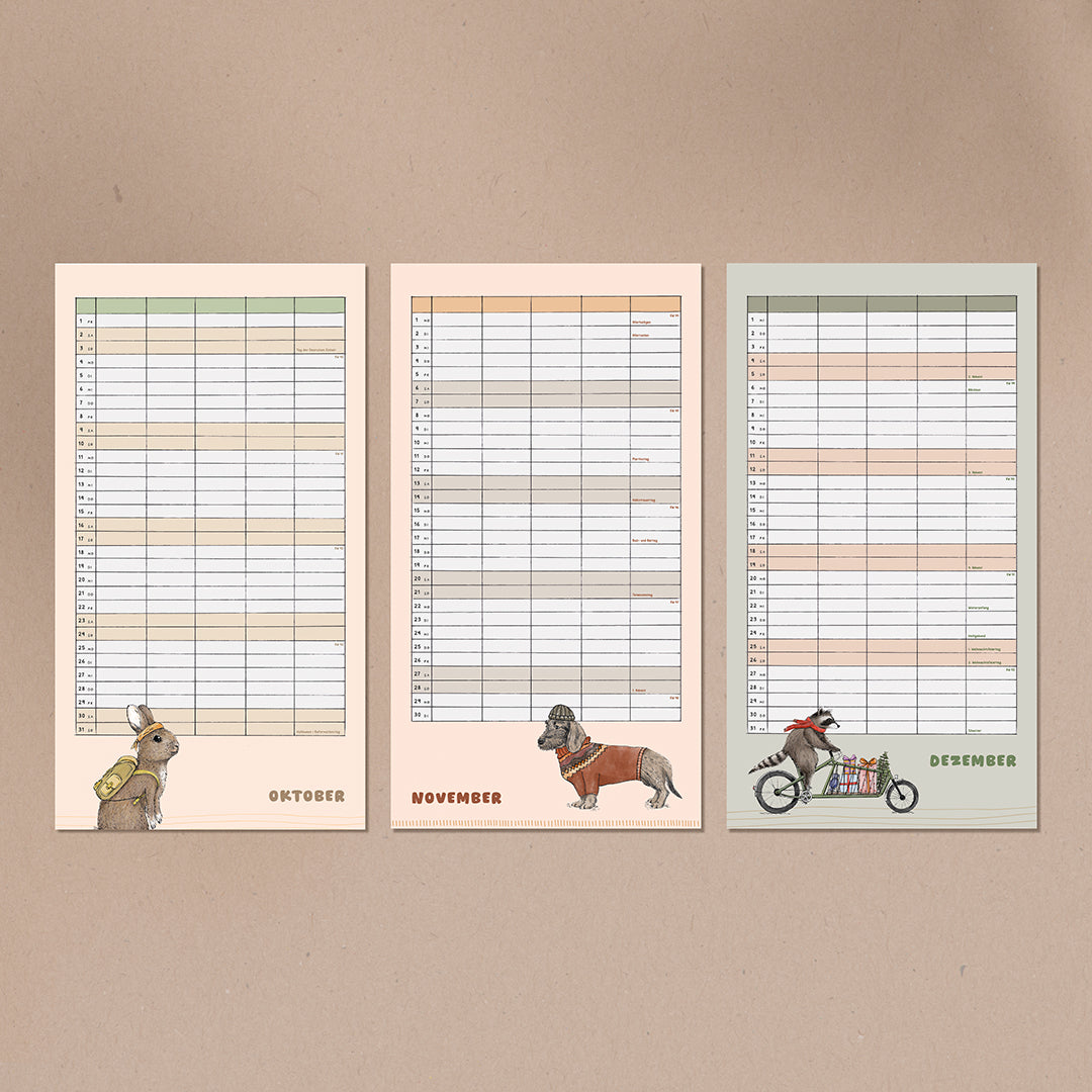 KALENDER | Familienplaner 2027