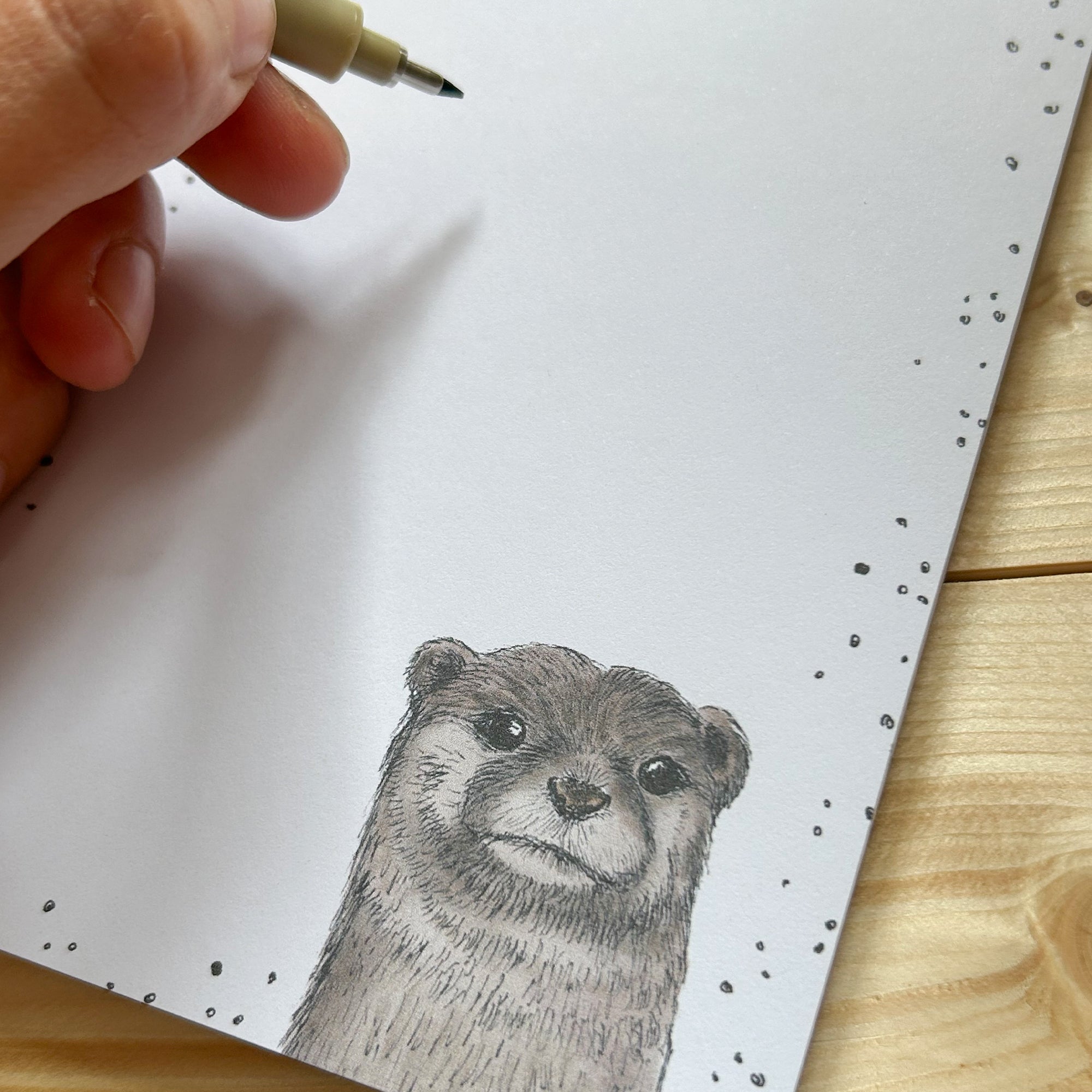 NOTIZBLOCK | DIN A6 | Otter Fiete