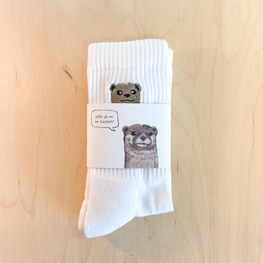 Socke mit Stick | Otter Fiete