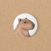 MAGNET | 56 mm | Capybara Freddy - Kopf