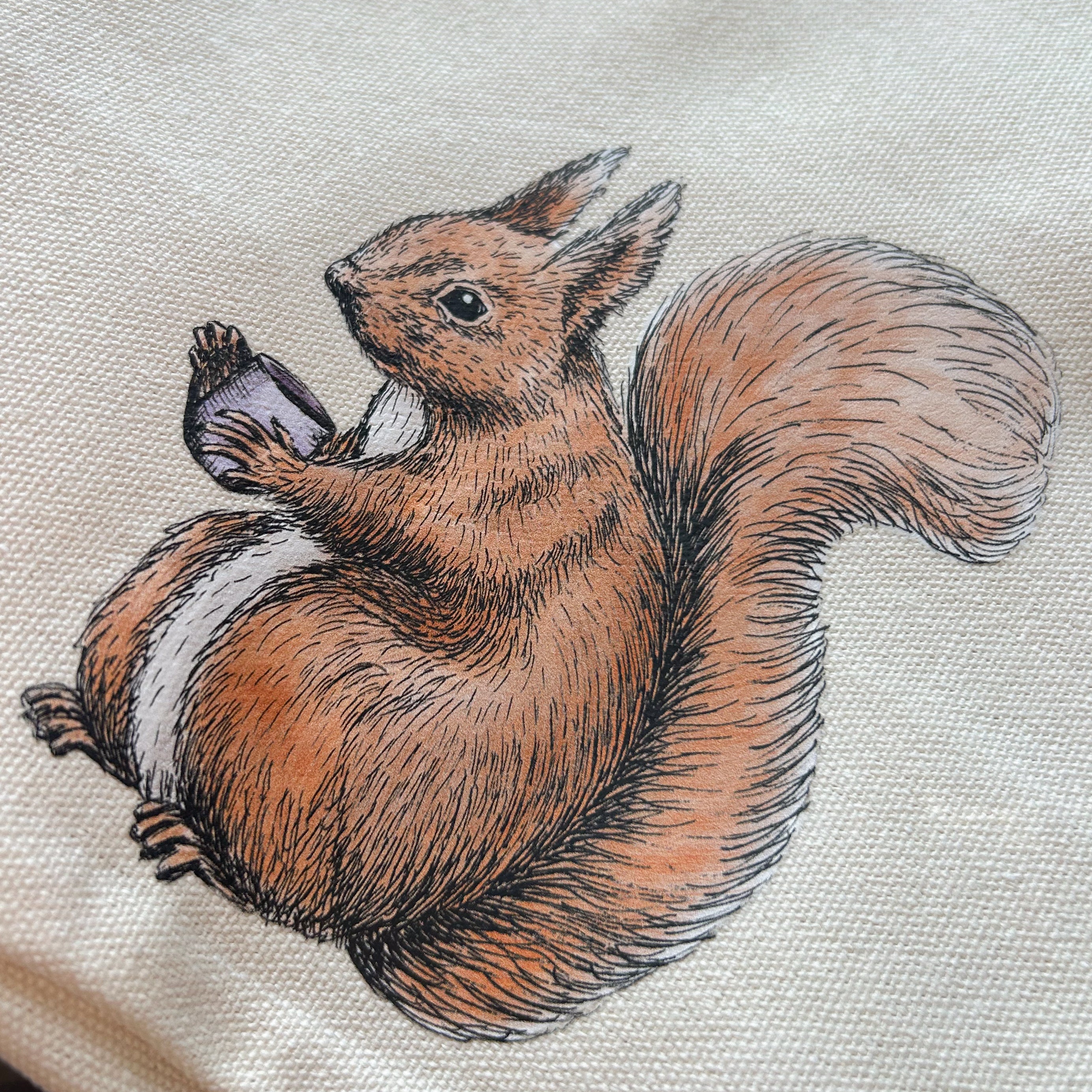 BROTBEUTEL | Eichhörnchen Fritz