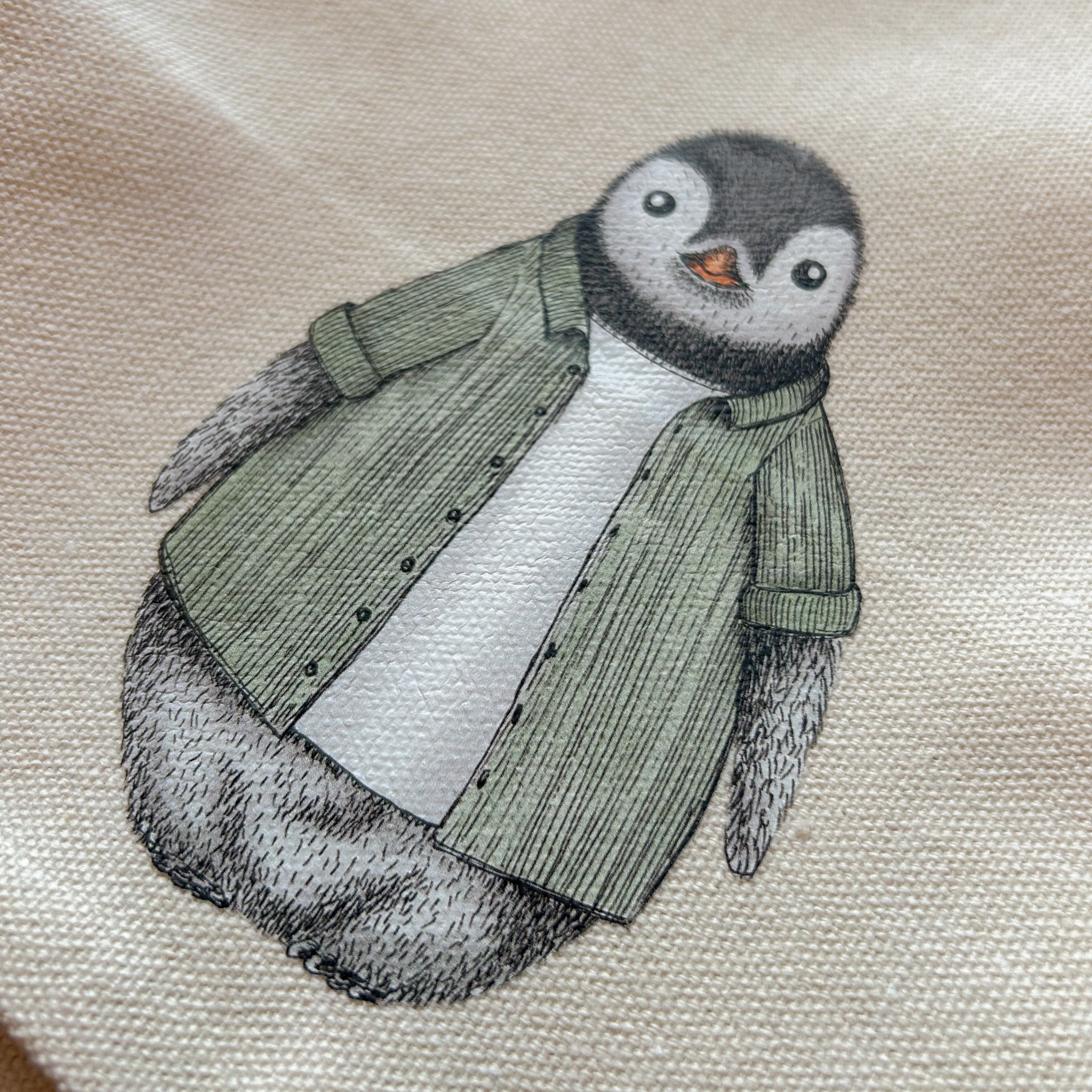 BROTBEUTEL | Pinguin Fabi Cord