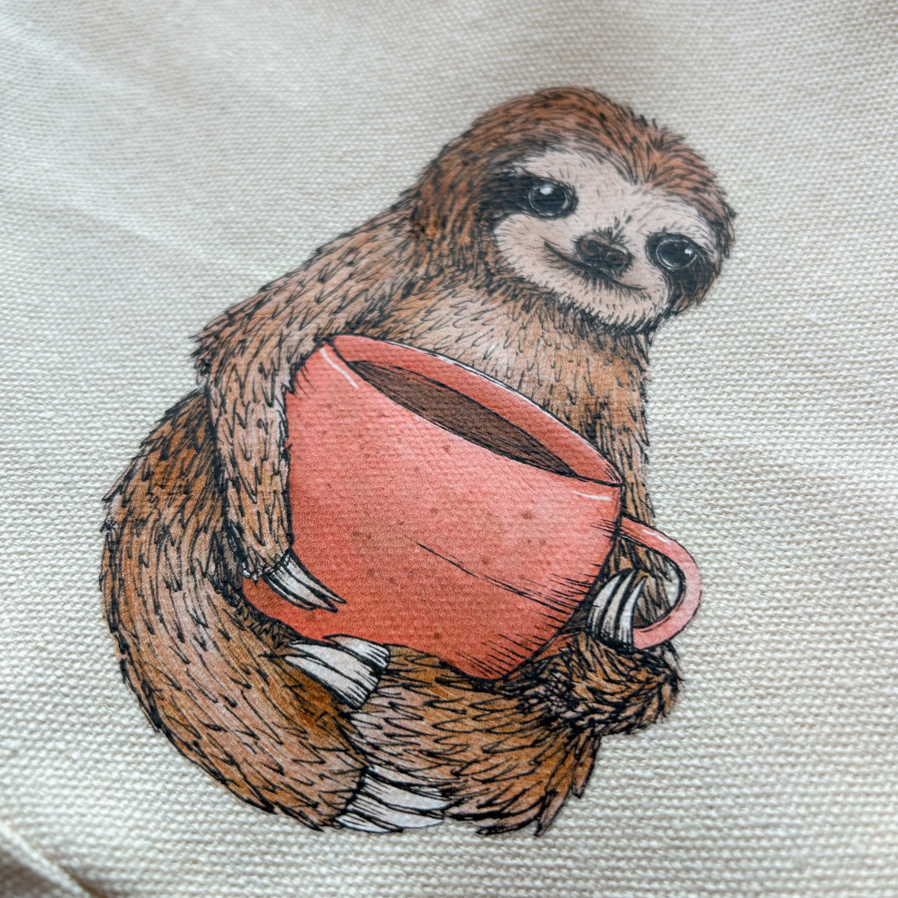 BROTBEUTEL | Faultier Hugo - Tasse