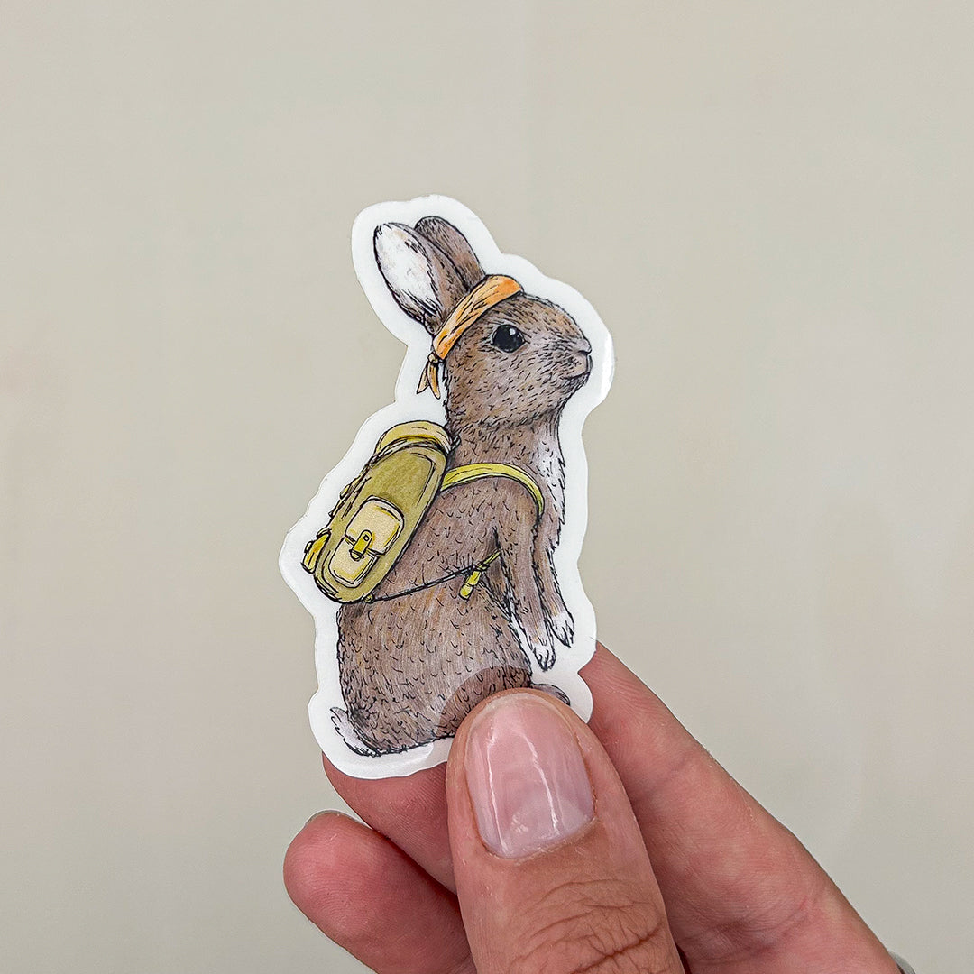 STICKER | Kaninchen Henry - transparent