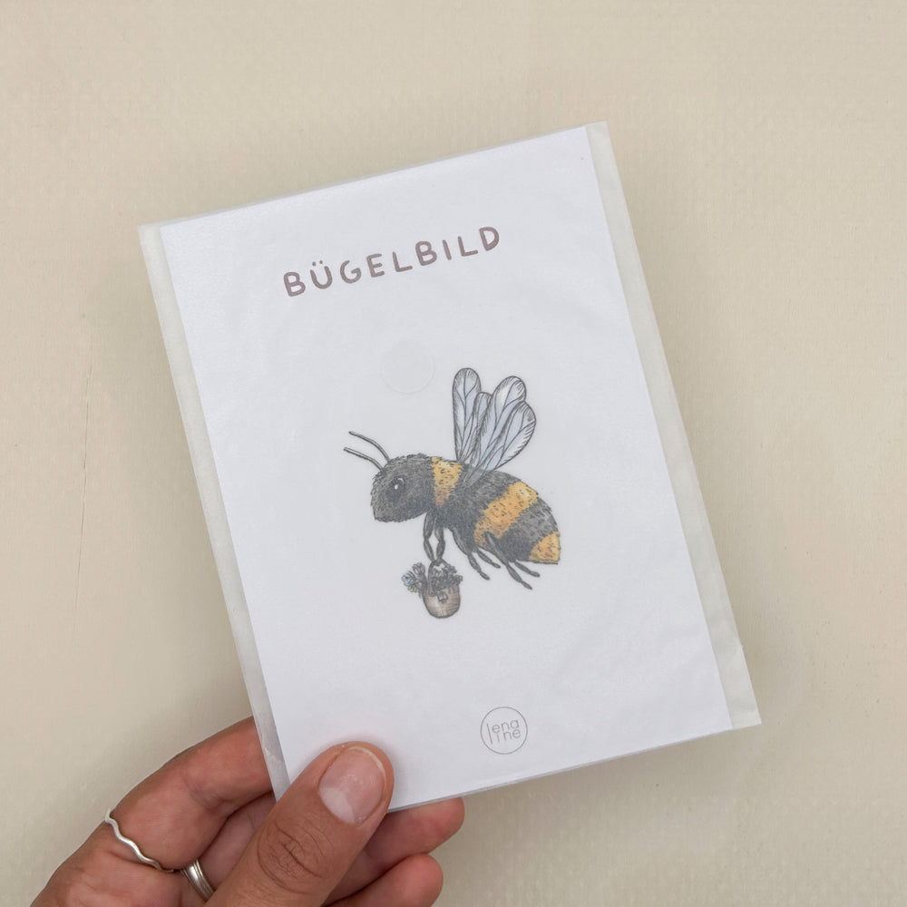BÜGELBILD | Biene Susi | small
