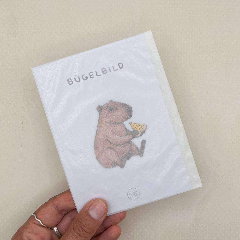 BÜGELBILD | Capybara Freddy