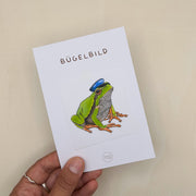 BÜGELBILD | Frosch Fred