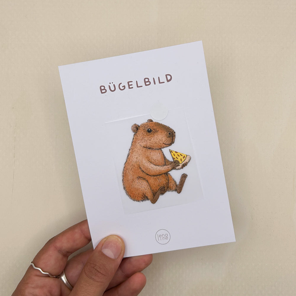 BÜGELBILD | Capybara Freddy