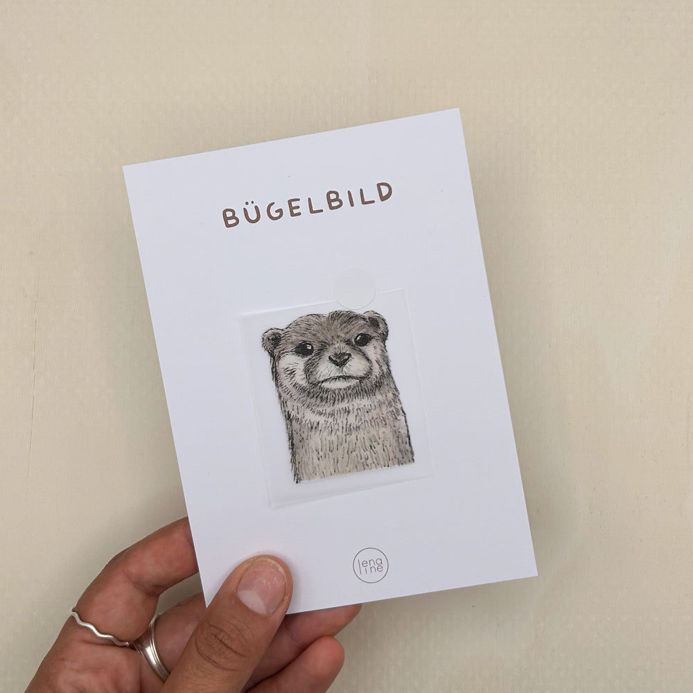 BÜGELBILD | Otter Fiete | small