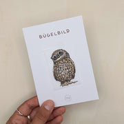 BÜGELBILD | Eule Hermine | small