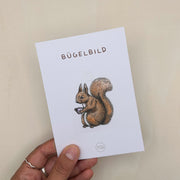 BÜGELBILD | Eichhörnchen Fritz