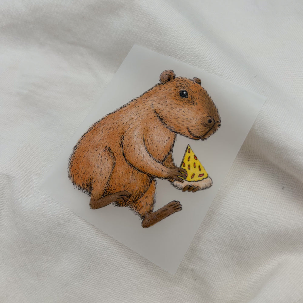 BÜGELBILD | Capybara Freddy