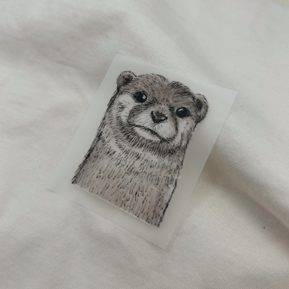 BÜGELBILD | Otter Fiete | small