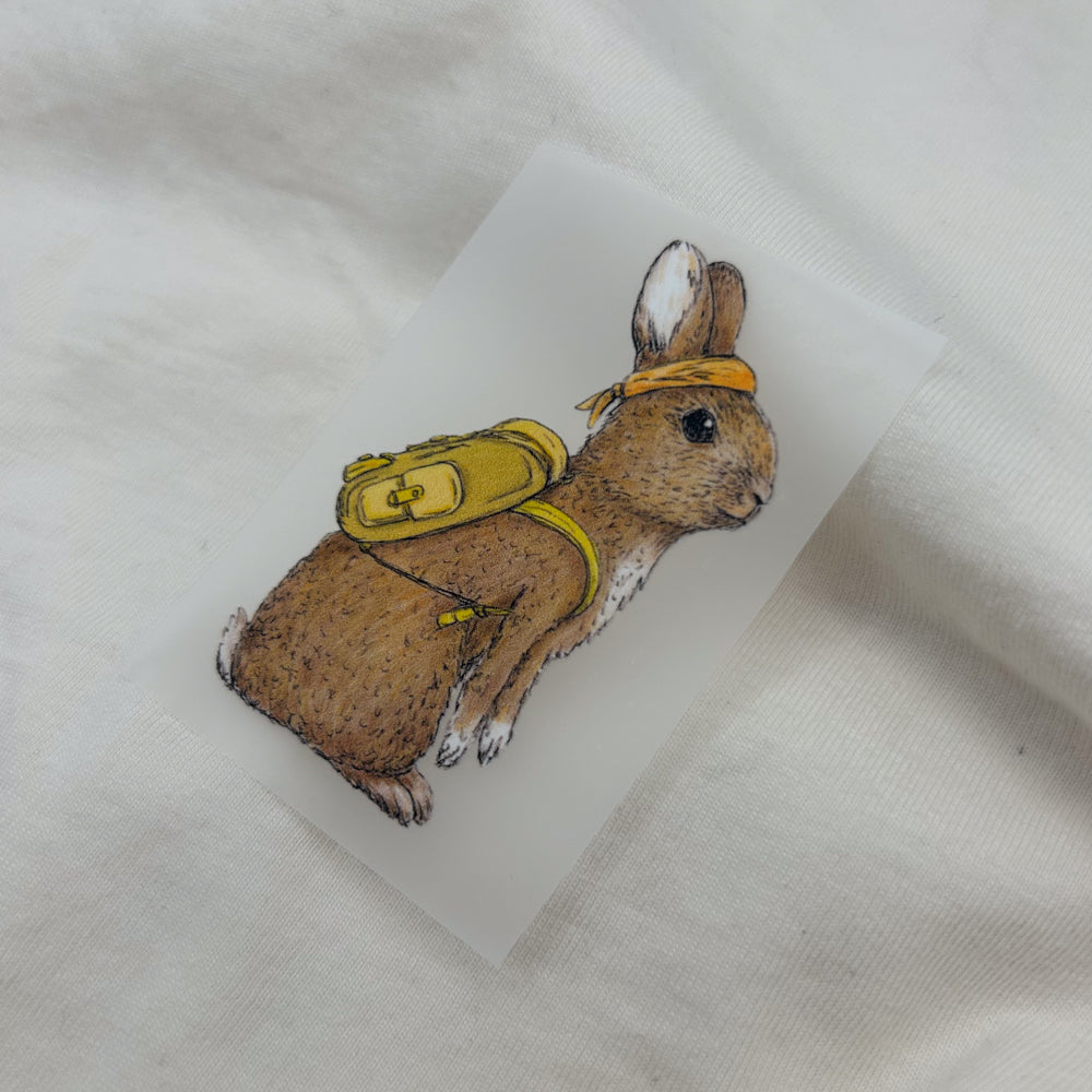 BÜGELBILD | Kaninchen Henry