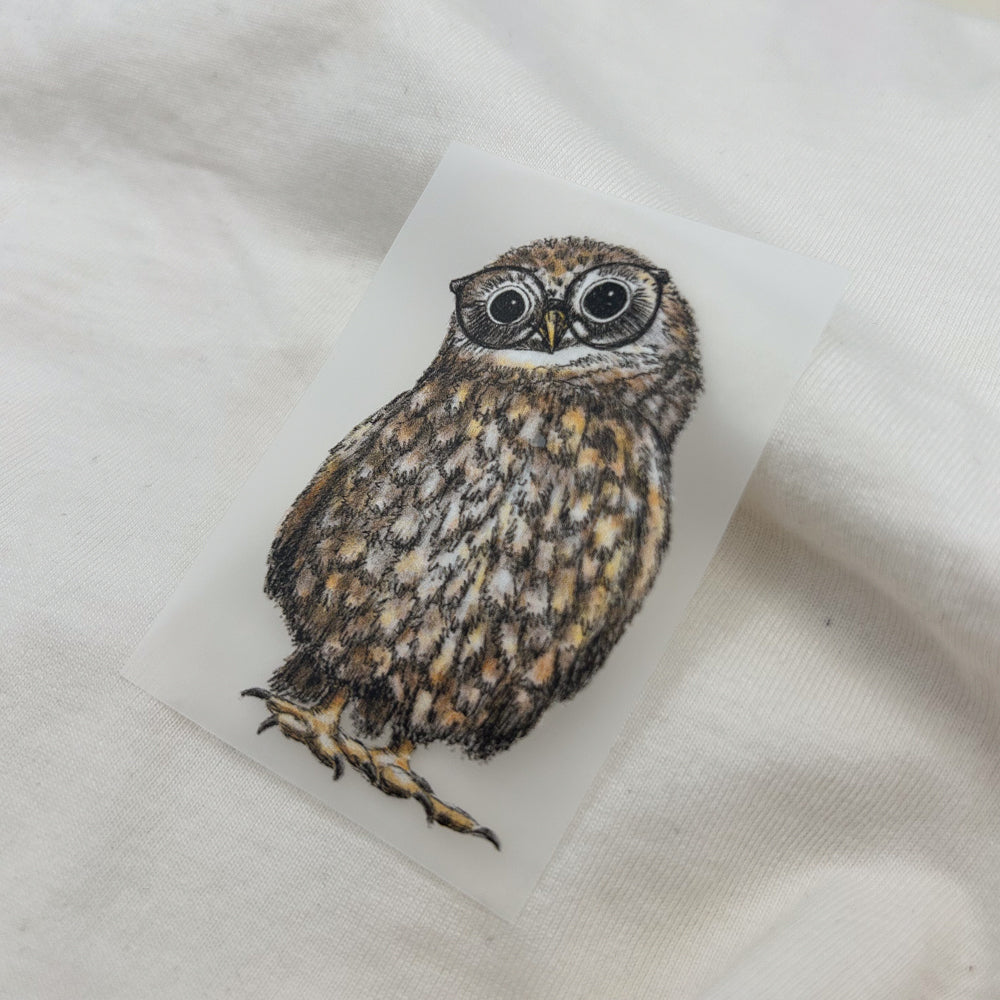 BÜGELBILD | Eule Hermine | small