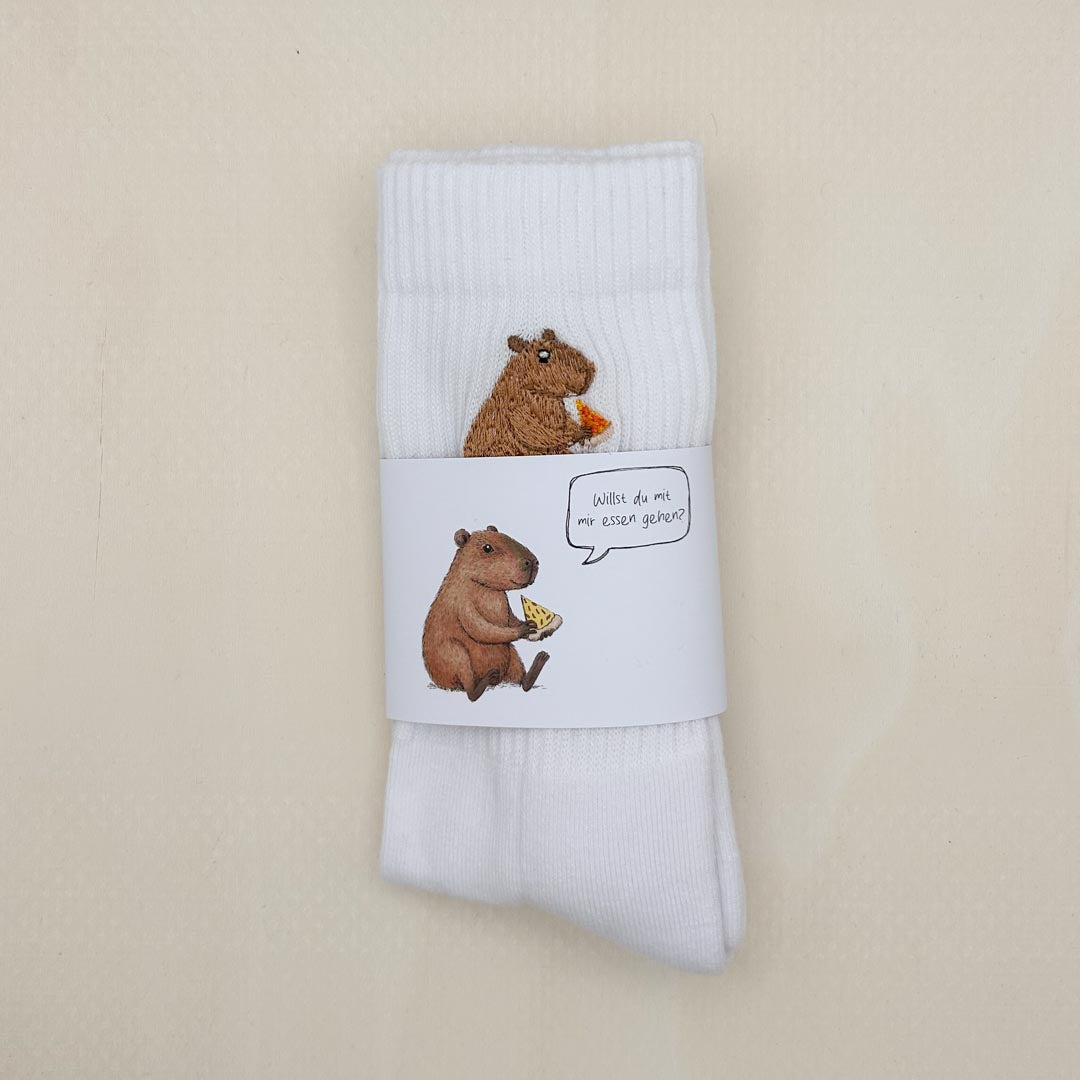 Socke mit Stick | Capybara Freddy