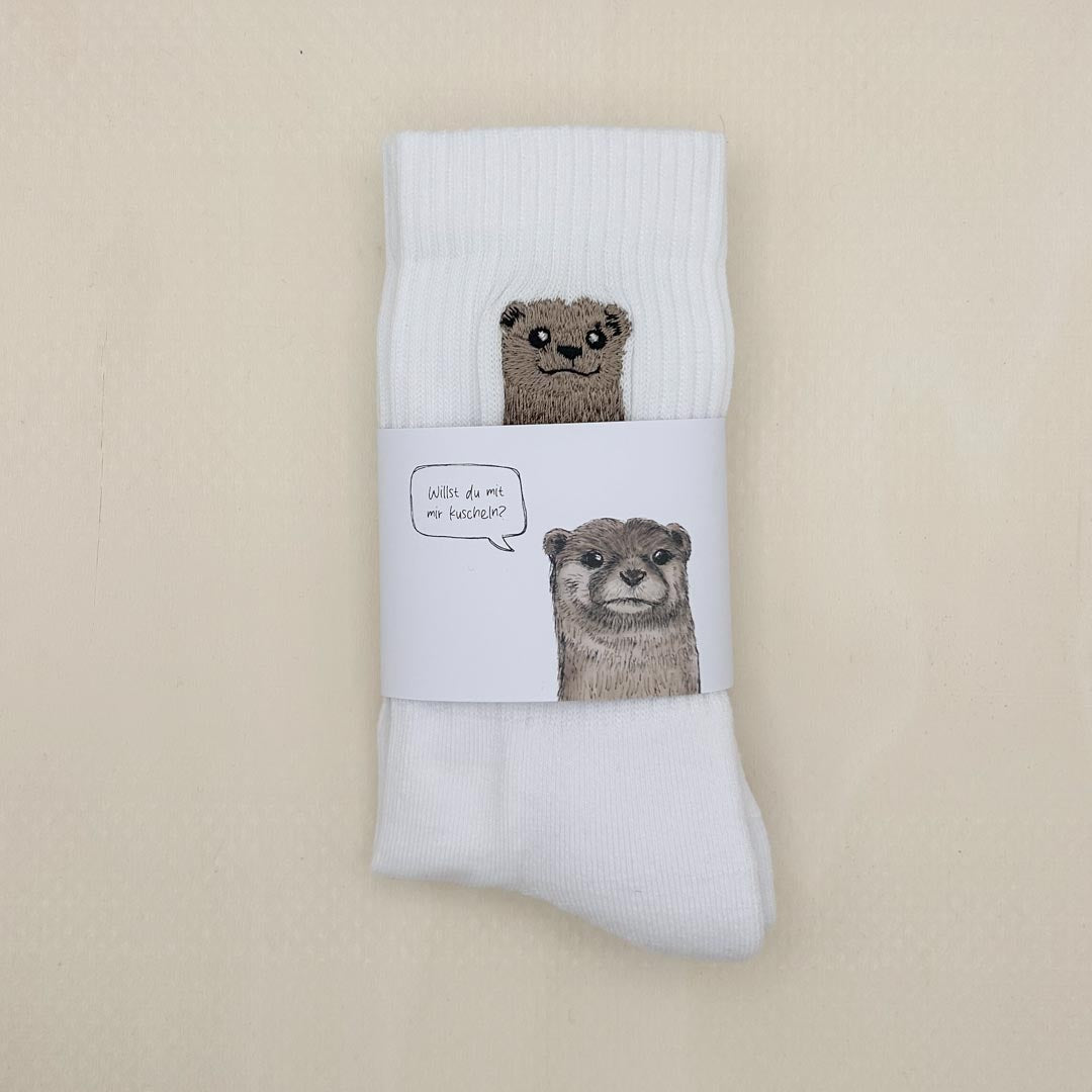Socke mit Stick | Otter Fiete