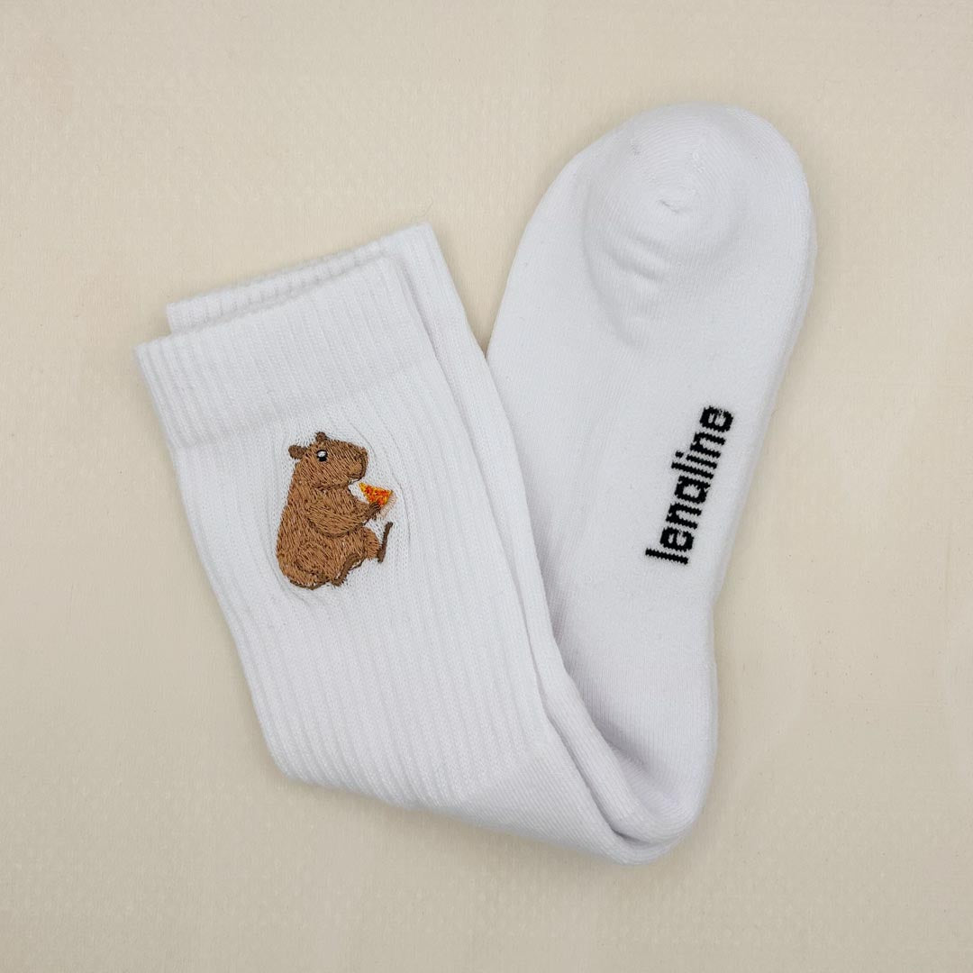 Socke mit Stick | Capybara Freddy