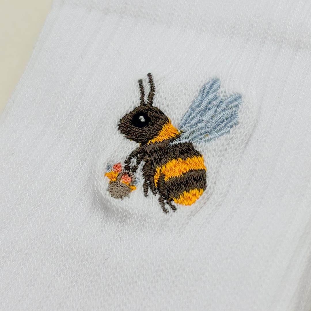 Socke mit Stick | Biene Susi