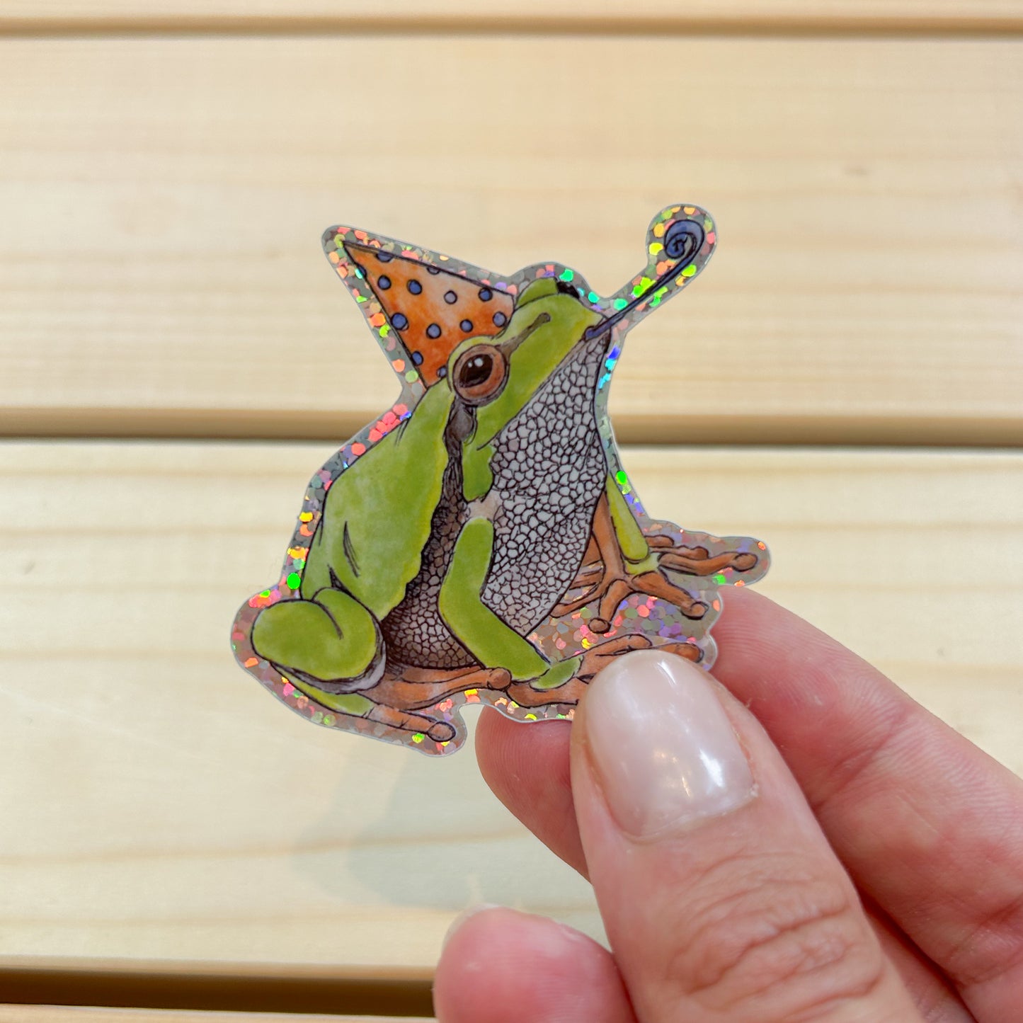 STICKER | Frosch Fred - Party